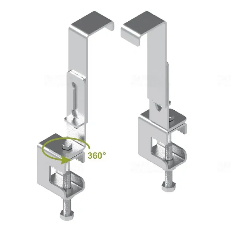 Korlátozott ajánlat BAKS UDU2 univerzális lefogató I-gerendára, kábellétrához, önhordó tálcákhoz 150/160/200mm oldalmagassághoz 751627