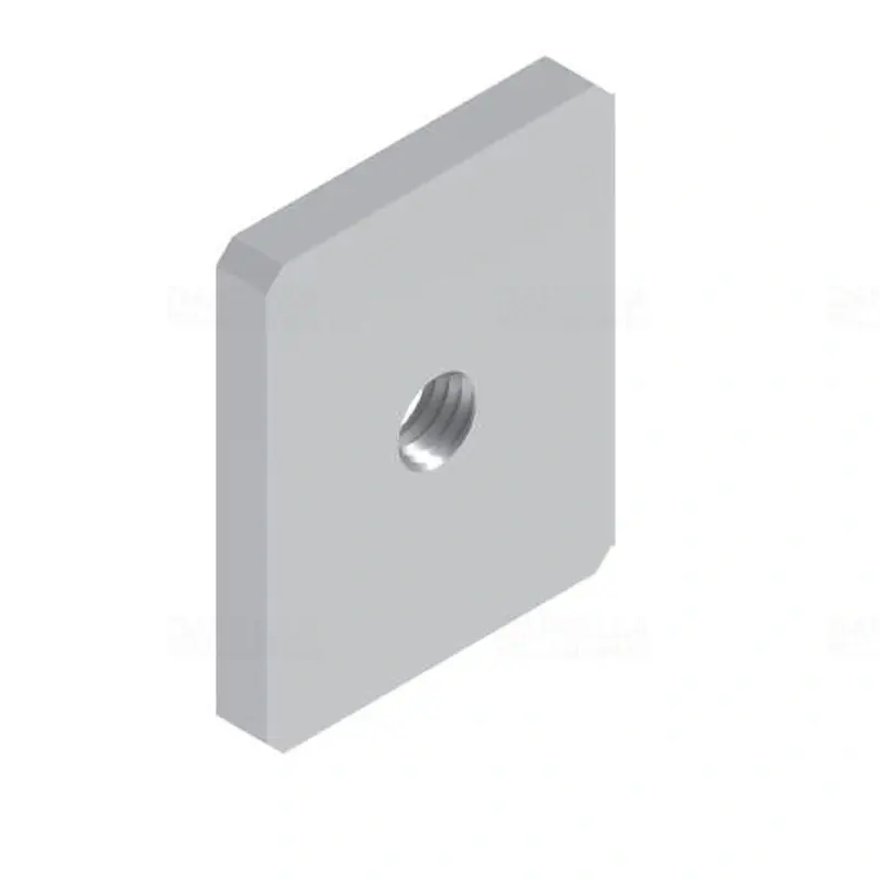 Alacsony ár BAKS NPZCS50 Négyszög csavaranya 41x50mm M10 tűzihorganyzott, anyagvastagság 6,0mm 750451