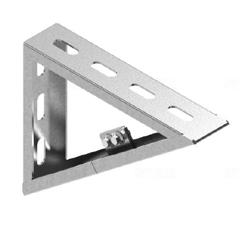 Akció BAKS WTK200 Rögzítőkonzol háromszög alakú 230x175mm, magnelis bevonatú, anyagvastagság 2,5mm 721312