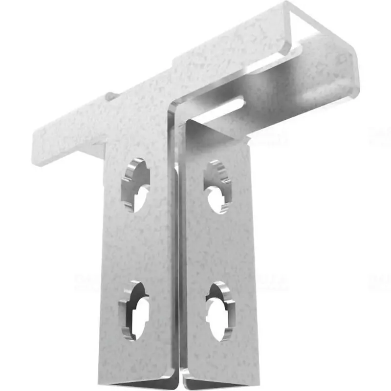 BAKS PSB Fejlemez 42x41mm-es dupla profilsínekhez, cinkpelyhes bevonattal 714123 Legjobb ár