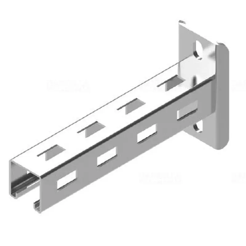 Kedvezmény BAKS WWT900 (915mm) oldalfali konzol 40mm-es C-sínre védőkupakkal 40x40 711090