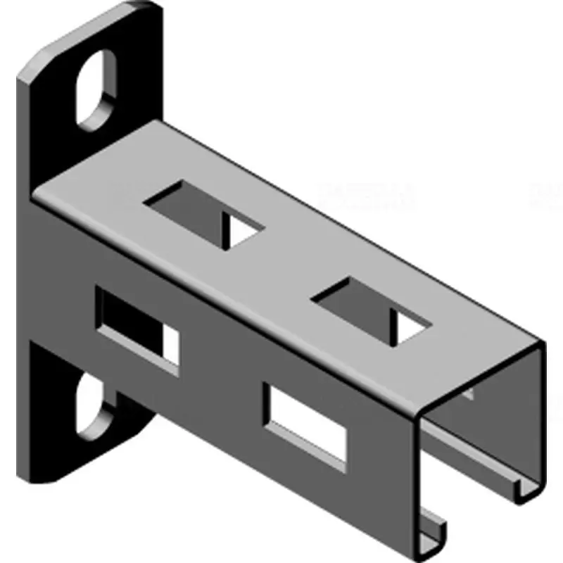 BAKS WPT/WPTO100 (115mm) oldalfali/mennyezeti konzol védőkupakkal 40x40 710910 Autentikus