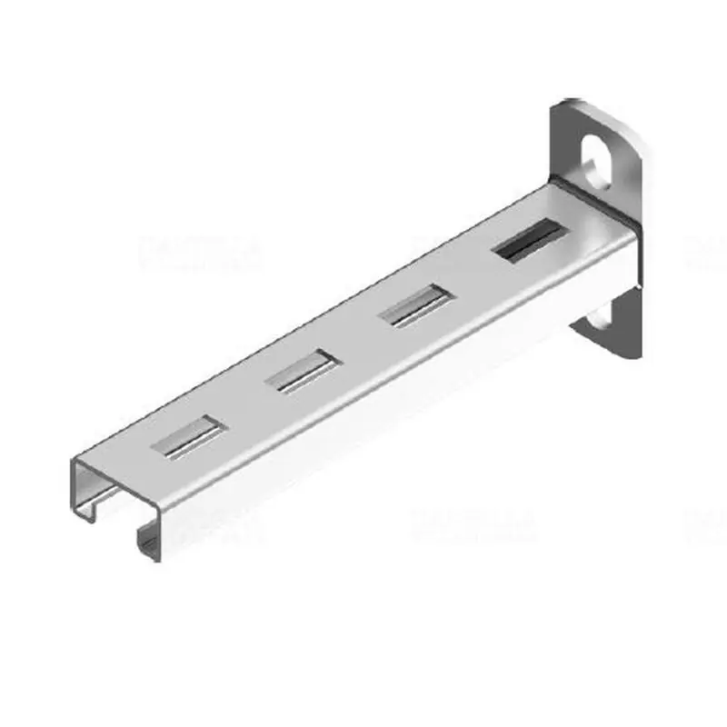 Eredeti BAKS WPL500 (515mm) oldalfali/mennyezeti konzol védőkupakkal 40x22 710750