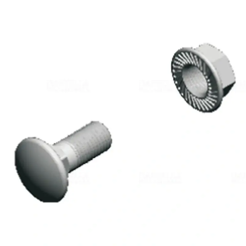 BAKS SGKM6×16 lencsefejű csavar + anya 655061 Utolsó esély