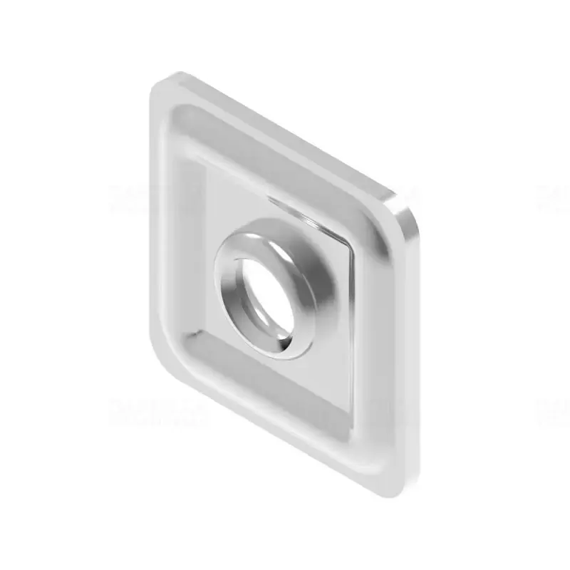 BAKS NW50M8 Megerősített anya négyzet alakú 43mm M8 horganyzott, anyagvastagság 3,0mm 650449 Kiárusítás