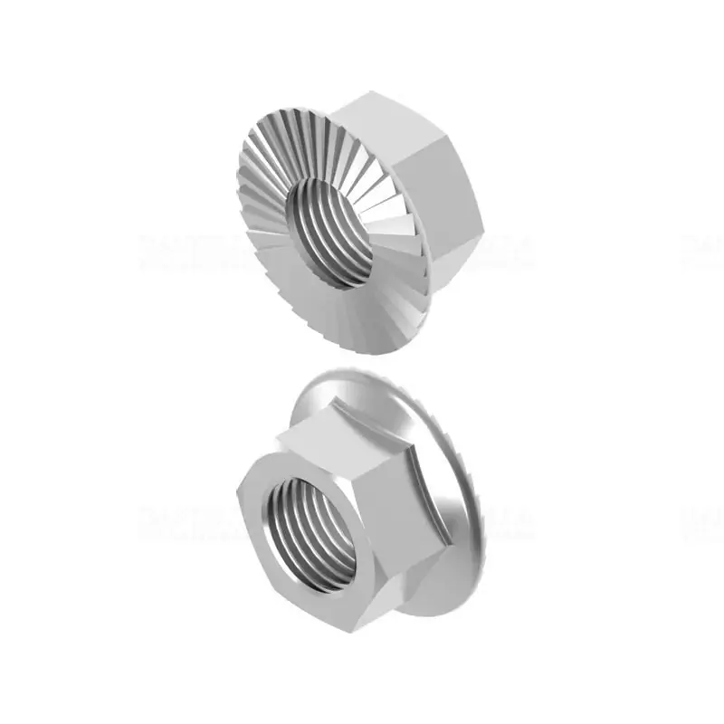 BAKS NKZM10 Hatlafejű csavaranya rásajtolt alátéttel M10 horganyzott 650345 Expressz szállítás