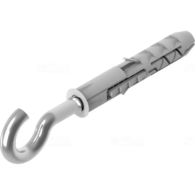 Biztonságos fizetés BAKS KHROfi8/4,5 Peremes tipli + hintahorog szerelvény 3,5x8x40mm horganyzott 650259