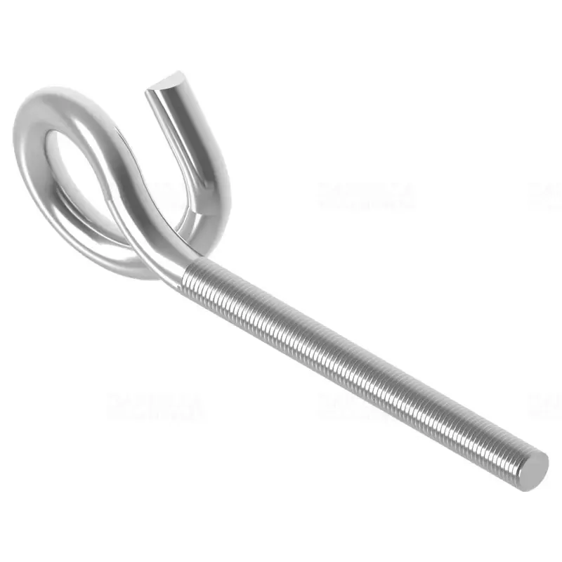 Biztonságos fizetés BAKS SHM6×80 Menetes hintahorog 80mm horganyzott 650127