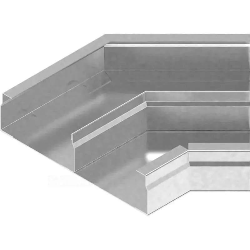 Utolsó esély BAKS KKNMd350H38 padlócsat. Könyök 45°