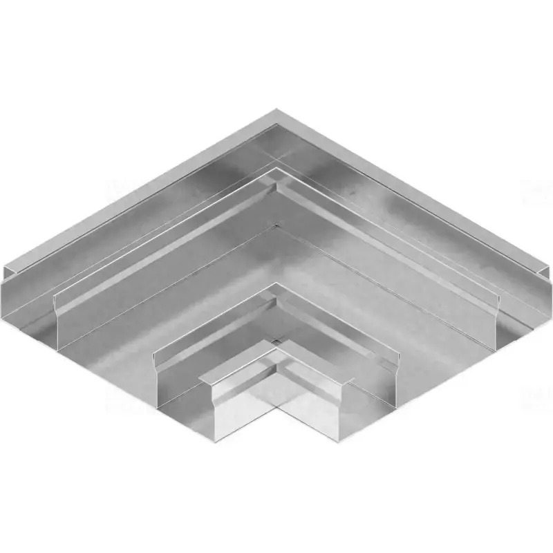 Népszerű BAKS KKNt340H28 padlócsat. könyök 90°