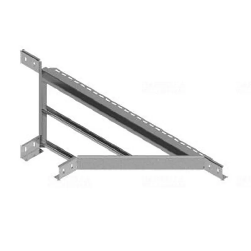 BAKS TDDP300H50 beépíthető leágazóidom kábellétrához 50x300mm, szalaghorganyzott, anyagvastagság 1,5mm 455032 Prémium