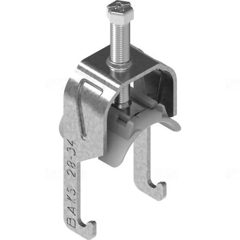 Akció BAKS UKZP1/34-40 kengyeles bilincs cinkpehely bevonat 1 kábel részére műanyag nyomóvályúval 34-40mm 425870