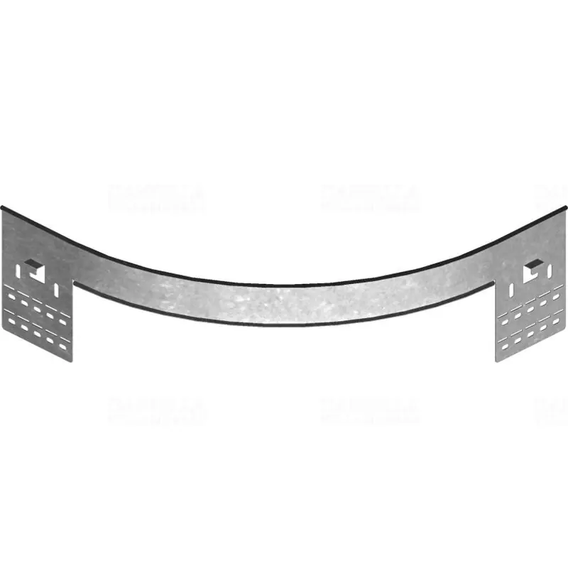 Kiárusítás BAKS LDDKC2 Kábellétra utólagos leágazáshoz kábel kicsúszásgátló ív H60 oldalmagassághoz, anyagvastagság 2,0mm 405300