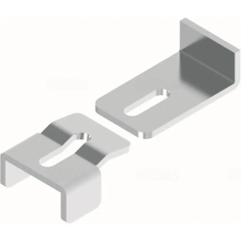 Népszerű BAKS ZMD1 Kábellétra létrarögzítő készlet H120mm oldalmagassághoz 40/41mm, cinkpelyhes bevonat, anyagavstagság 4,0mm 405051