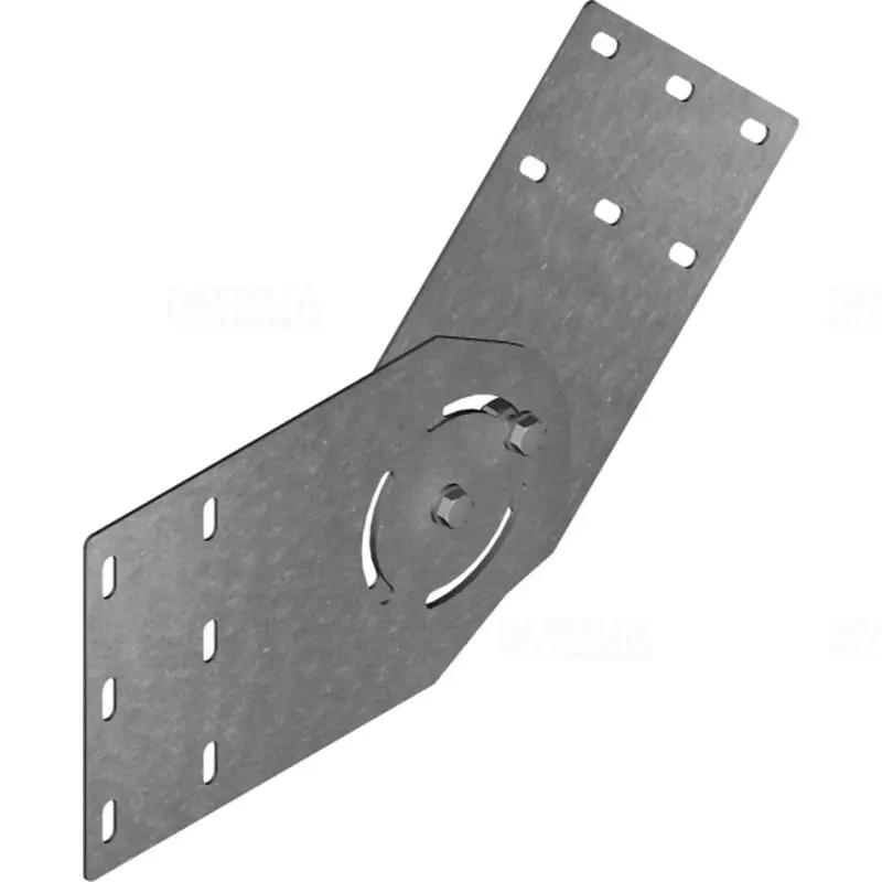 Akció BAKS LZGCH200 Nagyfesztávú kábeltálca csuklós összekötő 192x408mm, tűzihorganyzott, anyagvastagság 2,0mm 373000