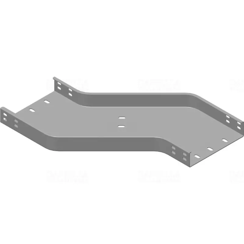 Népszerű BAKS OPZLP200H50 Kábeltálca kitérő idom 50x200mm balos, vízszintes, tűzihorganyzott, anyagvastagság 1,5mm 354720