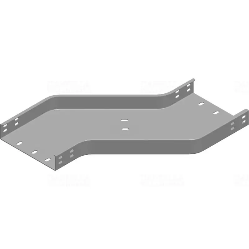 BAKS OPZZP 50H50 Kábeltálca kitérő idom 50x50mm jobbos, vízszintes, tűzihorganyzott, anyagvastagság 1,5mm 353405 Autentikus