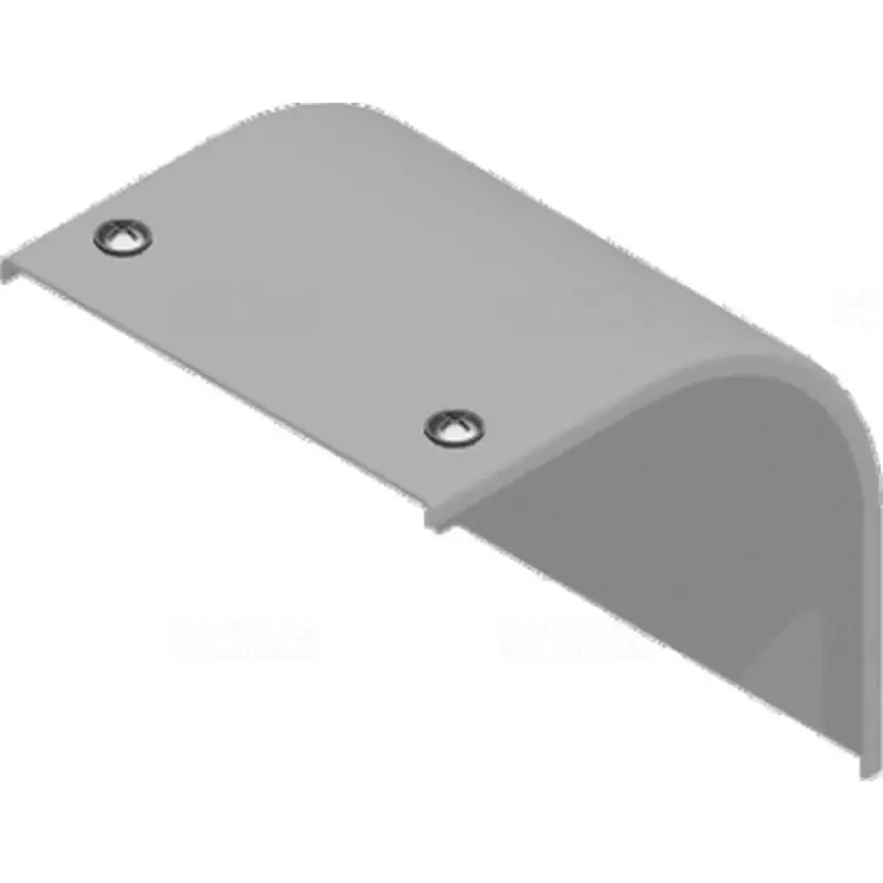 Eredeti BAKS PZLZZP300H100 Sarokidom fedél 100x300mm 90 fokos külső, függőleges kültéri ipari kábeltálcához forgóretesszel, tűzihorganyzott, anyagvastagság 1,5mm 331930