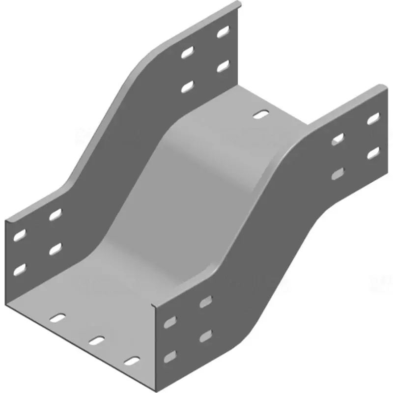 BAKS OPNZP100H100 Kábeltálca kitérő idom 100x100mm függőleges, tűzihorganyzott, anyagvastagság 1,5mm 313610 Népszerű