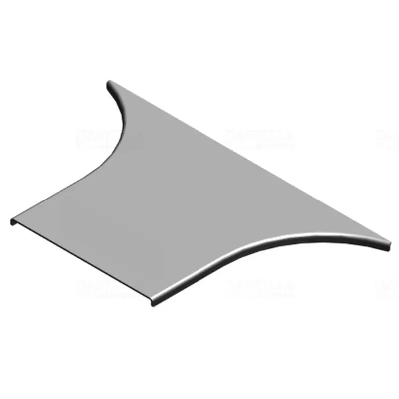 BAKS PTKZDC300 T-idom fedél 300mm kültéri ipari kábeltálcához, tűzihorganyzott, anyagvastagság 2,0mm 307330 Kiváló minőség