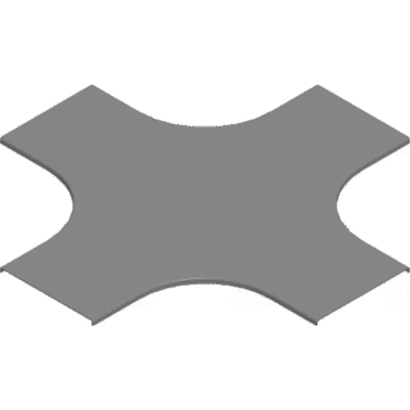 Rendeld meg most BAKS PCZKZC50 Keresztidom fedél 50mm kültéri ipari kábeltálcához, tűzihorganyzott, anyagvastagság 2,0mm 301605