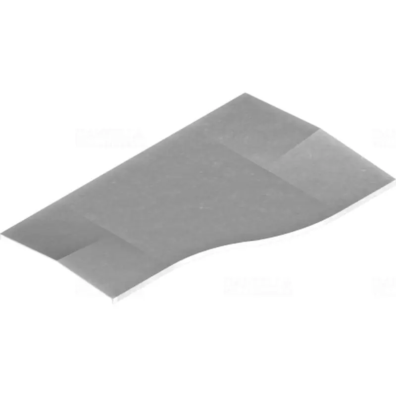 Kiárusítás BAKS PRDPC200/100 Kábellétra szűkítőidom fedél 200/100mm jobbos, szalaghorganyzott, anyagvastagság 2,0mm 290102