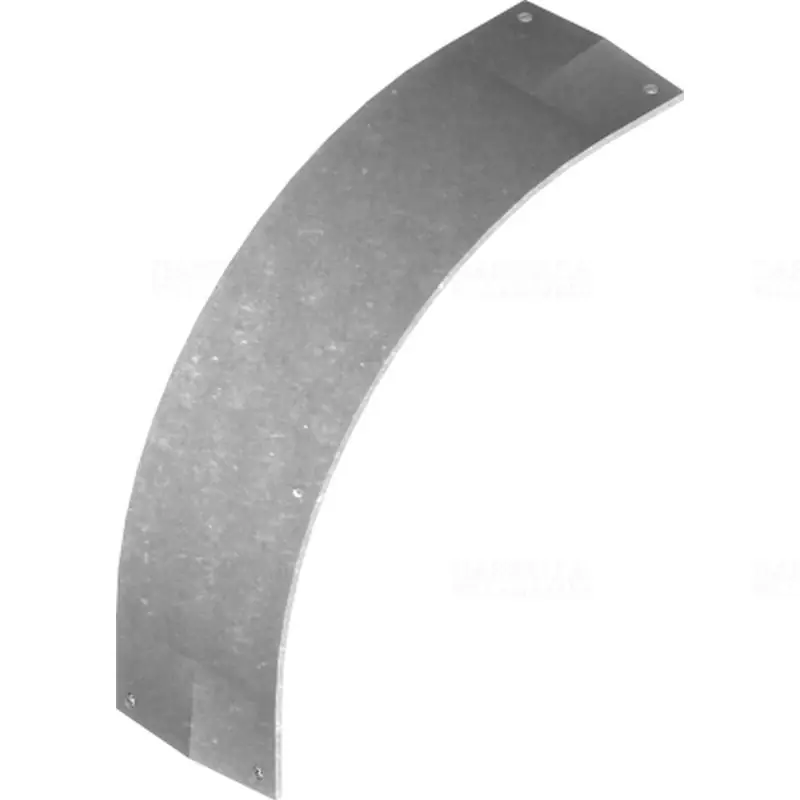 Olcsó BAKS PZLPDZC400 Kábellétra 90 fokos sarokidom fedél 400mm külső, függőleges, forgóretesszel, szalaghorganyzott, anyagvastagság 2,0mm 210104