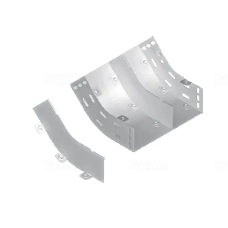 BAKS PLMW80 Kábeltálca válaszfal 45 fokos sarokidomhoz 80mm belső, függőleges, szalaghorganyzott, anyagvastagság 1,0mm 190144 Utolsó esély