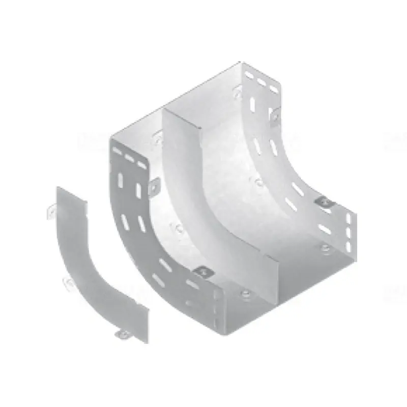 Népszerű BAKS PLW110 Kábeltálca válaszfal 90 fokos sarokidomhoz 110mm belső, függőleges, szalaghorganyzott, anyagvastagság 1,0mm 190106