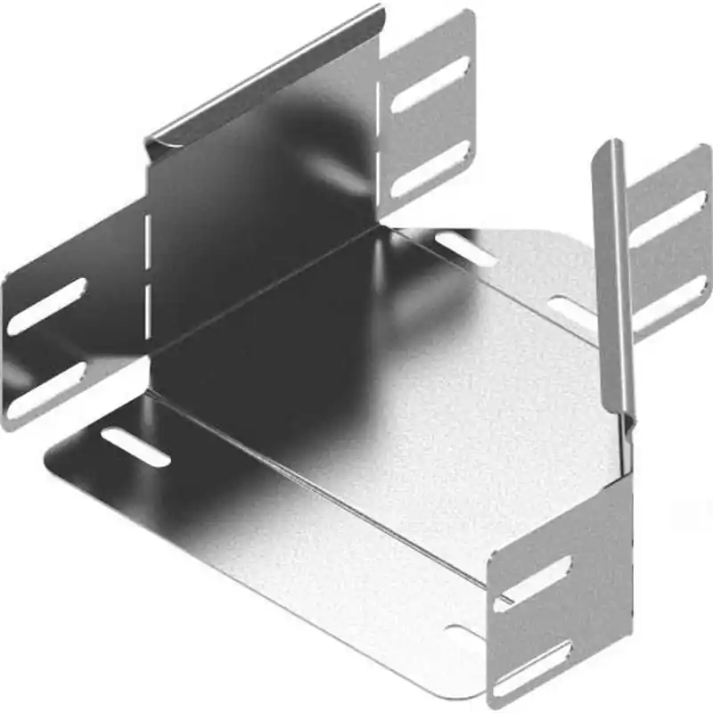 Prémium BAKS RKLBJ200/100H80 Kábeltálca szűkítőidom 200/100mm balos, anyagvastagság 1,0mm perforáció nélkül 188920