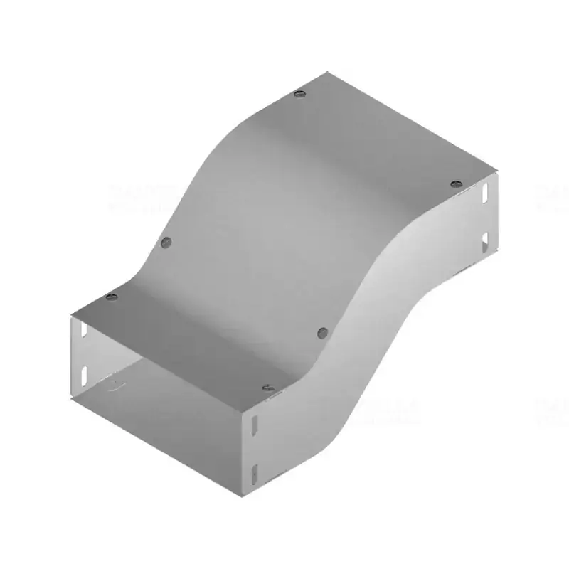 BAKS OPNBJ150H80 Kábeltálca kitérő idom 80x150mm függőleges, fedéllel 187915 Rendeld meg most