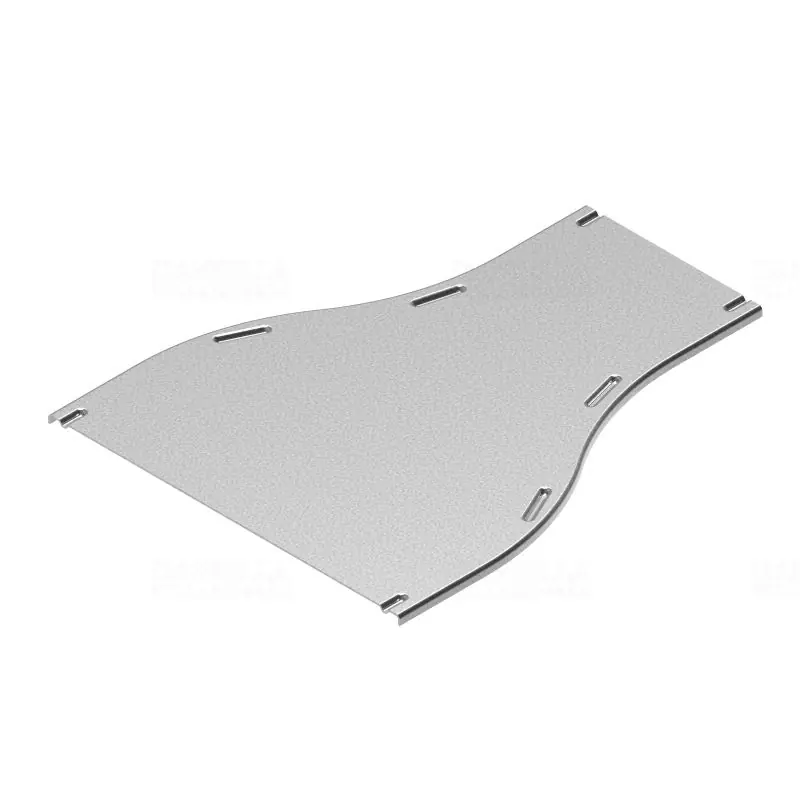 BAKS PRKSFJ150/100 Kábeltálca szűkítőidom fedél 150/100mm szimmetrikus, anyagvastagság 1,0mm 169212 Pénzvisszafizetés