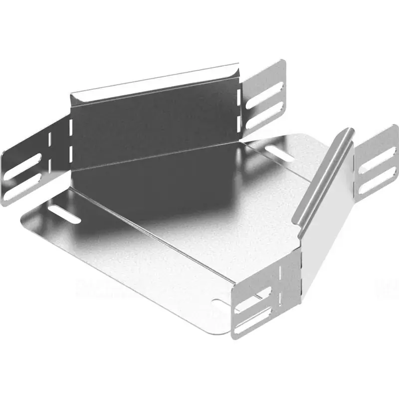 Ingyenes szállítás BAKS RKSBJ150/100H60 Kábeltálca szűkítőidom 150/100mm szimmetrikus, anyagvastagság 1,0mm perforáció nélkül 166801