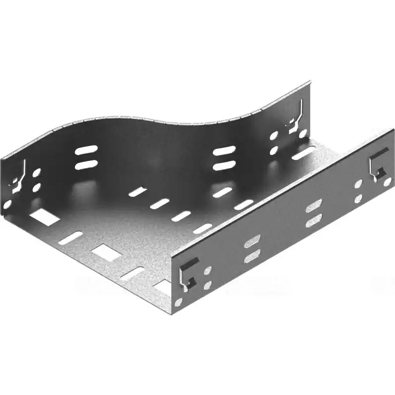 Kiváló minőség BAKS RKPFJ100/50H60 Kábeltálca szűkítőidom 100/50mm jobbos, anyagvastagság 1,0mm 165112