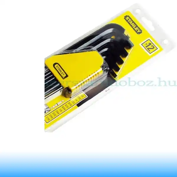 Vedd meg most Stanley 12 db-os metrikus imbuszkulcs készlet - Szerszámdoboz