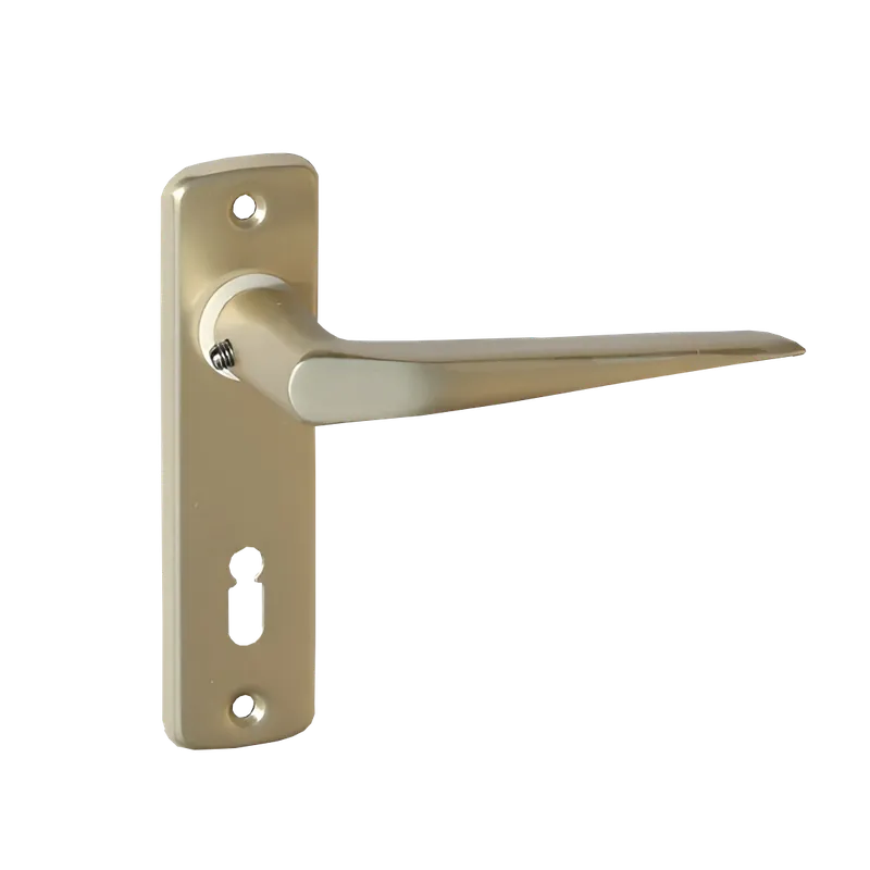 Prémium JKH AJTÓKILINCS NZ 410 + AJTÓCÍM LŐVÉR PEZSGŐ ELOXÁLT SB