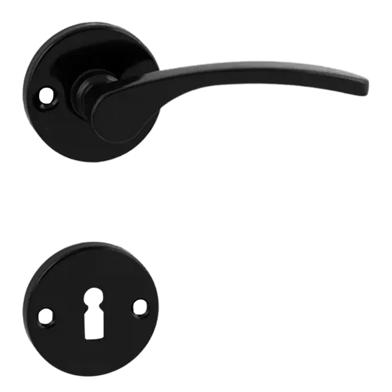 AJTÓKILINCS NZ ALU FEKETE LANA ROZETTÁS Alacsony ár