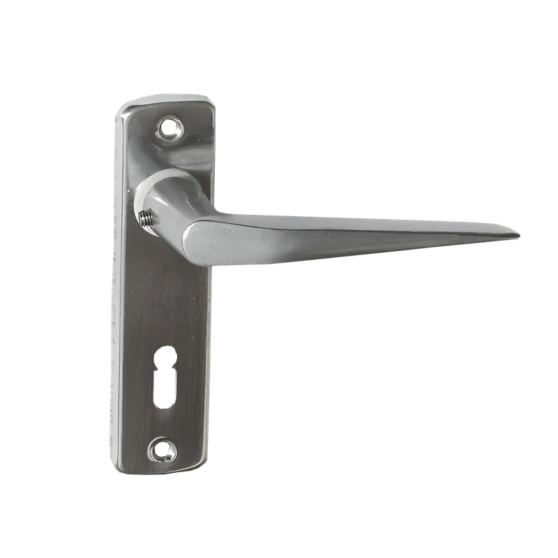 JKH AJTÓKILINCS NZ 410 + AJTÓCÍM LŐVÉR POLÍROZOTT EZÜST SB Kedvezmény