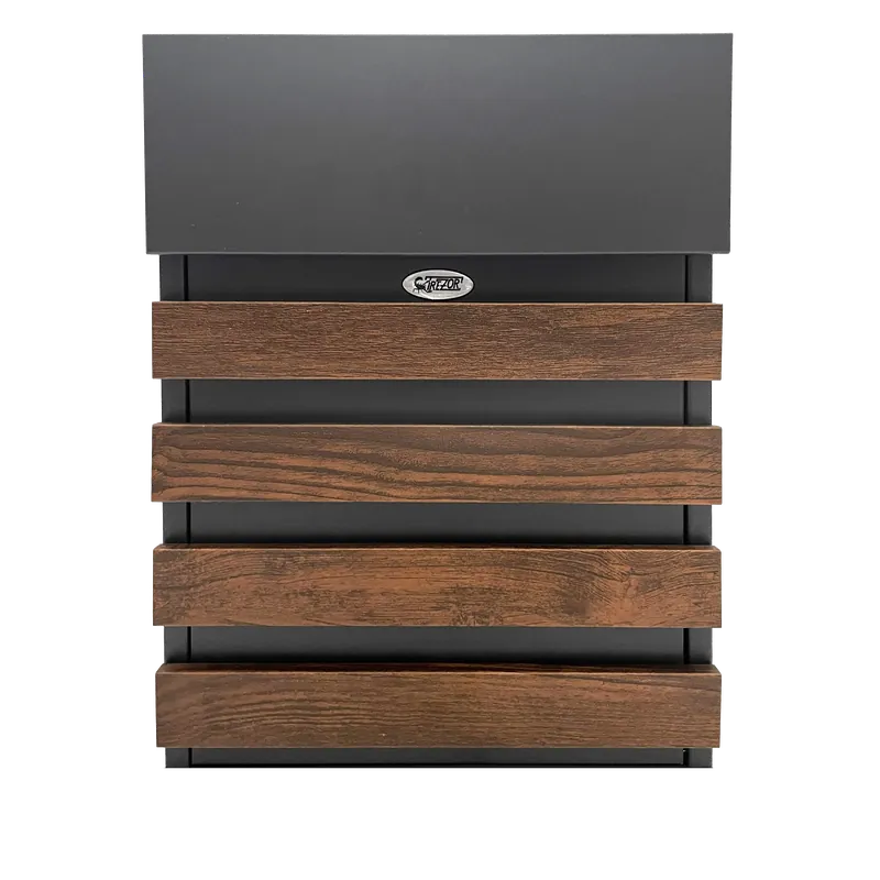 Autentikus TREZOR POSTALÁDA KÜLTÉRI 338X266X100MM FOUR LINES NERO-DIÓ