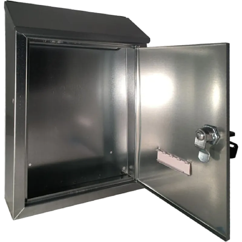 JKH POSTALÁDA KÜLTÉRI 22X30X7,5 CM 'VÉRTES' ÁLLÓ, ZÁRAS, HORGANYZOTT Rendeld meg most