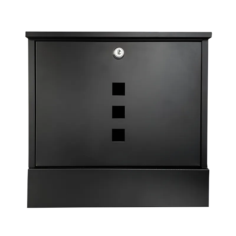 Korlátozott ajánlat TREZOR POSTALÁDA KÜLTÉRI 340X350X116MM VISIB FEKETE