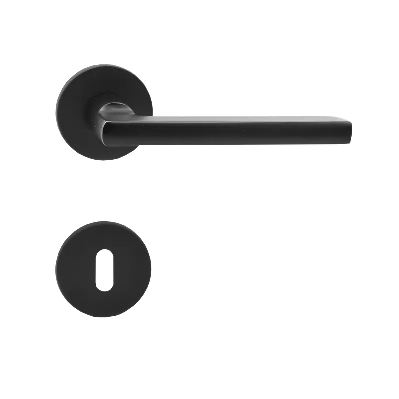 MAESTRO AJTÓKILINCS NZ 50MM MATT FEKETE BASIC DANIELA KÖRROZETTÁS Ingyenes szállítás