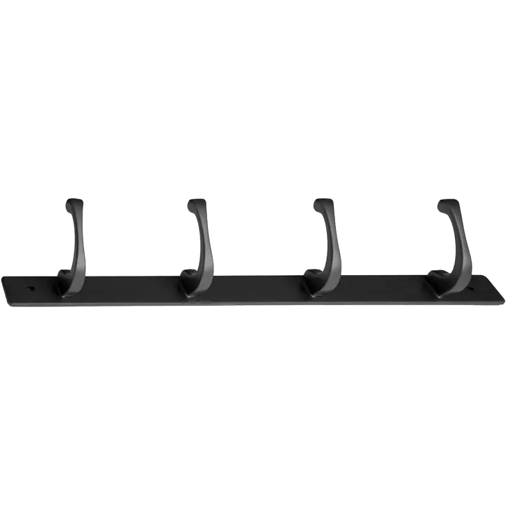 FOREST FOGASSOR E6057 4 DB AKASZTÓ MATT FEKETE Kiárusítás