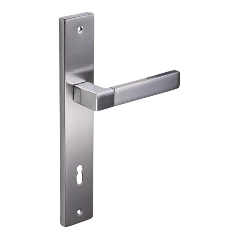 AJTÓKILINCS NZ 90MM SZATÉN KRÓM STAR Eredeti