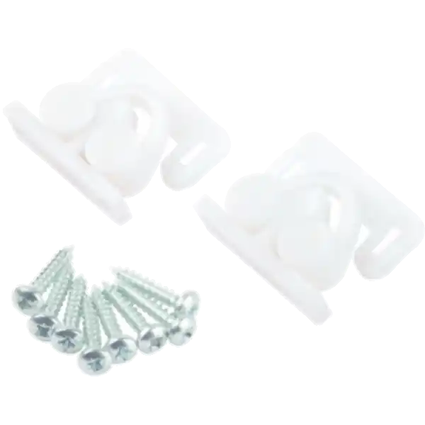 Biztonságos fizetés CSAPPANTYÚ ZÁR 32X14X24MM MŰANYAG, FEHÉR