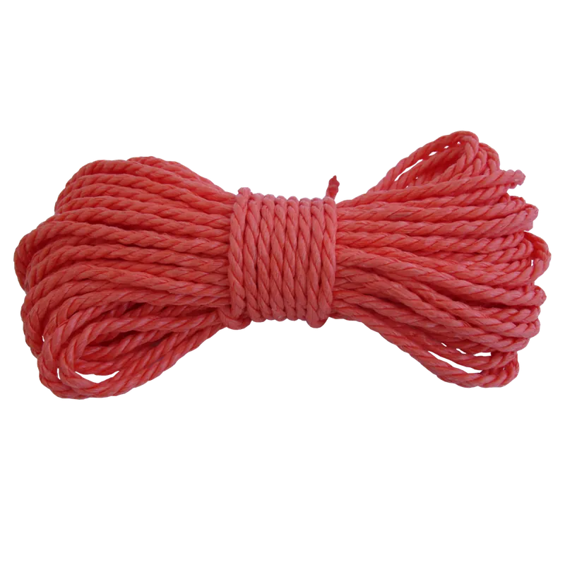 Gyors szállítás JKH KÖTÉL SODROTT D:6MM 20M POLIPROPILÉN NARANCSSÁRGA