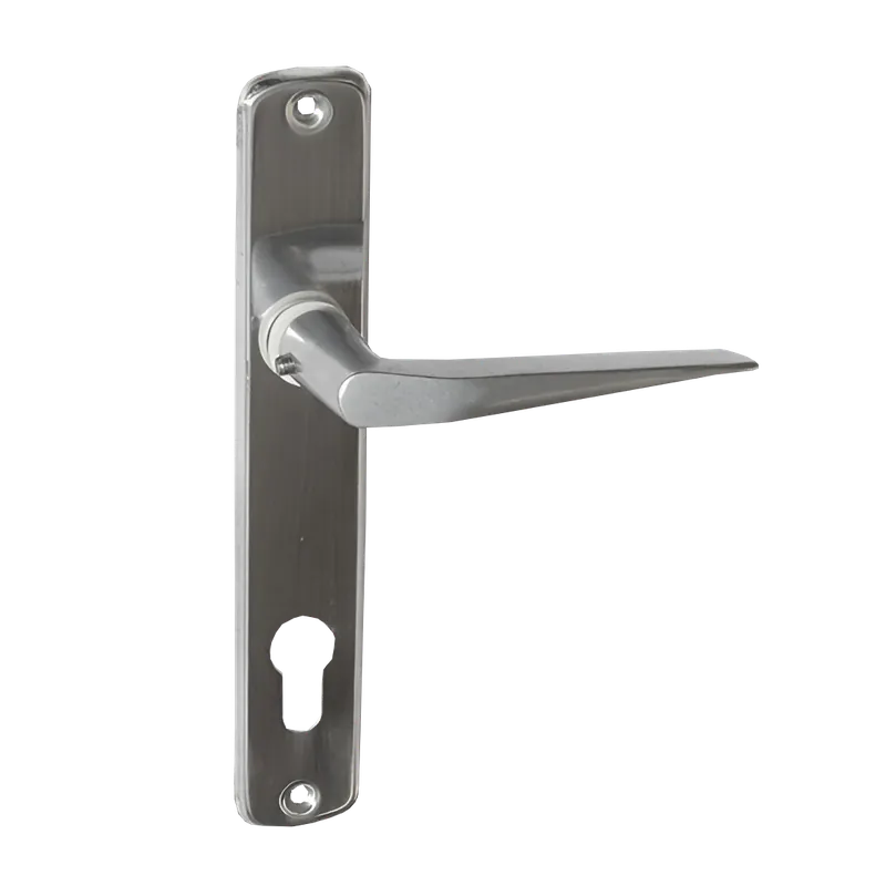 JKH AJTÓKILINCS CZ 410 + AJTÓCÍM 90 MM POLÍROZOTT EZÜST SB Korlátozott ajánlat