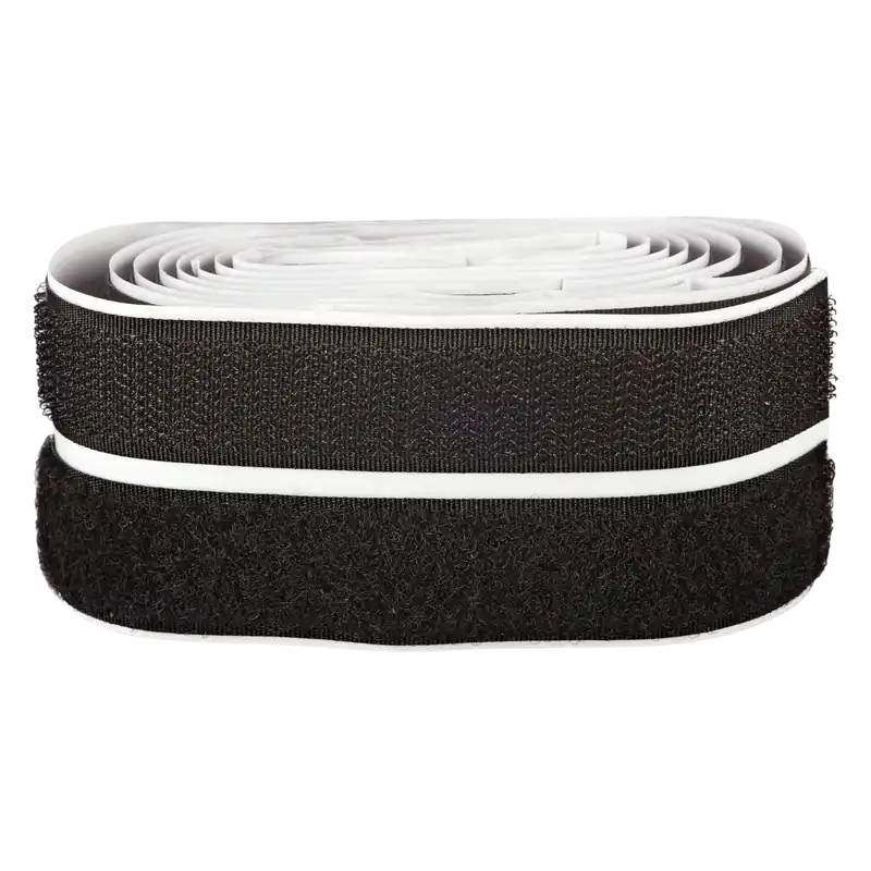 Suki tépőzáras szalag öntapadós 60cmX20mm, fekete Alacsony ár