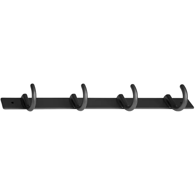 FOREST FOGASSOR E6056 4 DB AKASZTÓ MATT FEKETE Kiárusítás