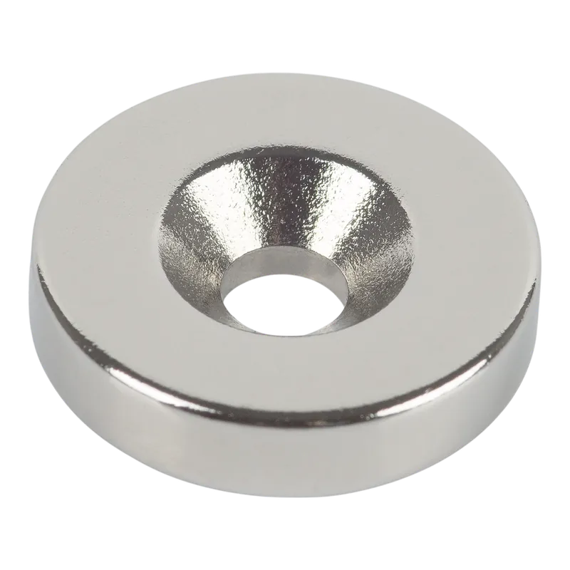 Akció SUKI SÜLLYESZTETT MÁGNES 4DB/CSM 18MM, EZÜST SZÍNŰ, NEODÍMIUM